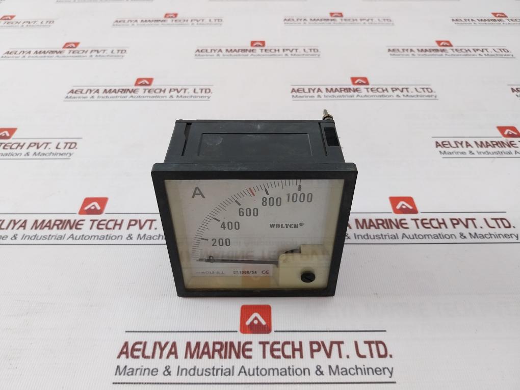 Wdlych F96-acb Analog Ammeter Gauge Meter 1000/5A Wh16T00042 Iec60092-50