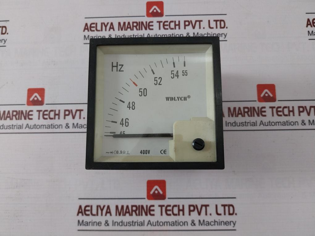 Wdlych F96-hzb Frequency Meter 45-55 Hz 400V Wh16T00042 Iec60092-50