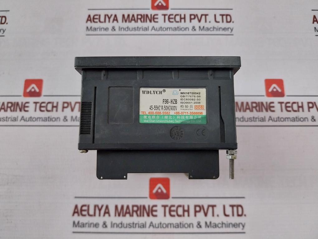 Wdlych F96-hzb Frequency Meter 45-55 Hz 400V Wh16T00042 Iec60092-50