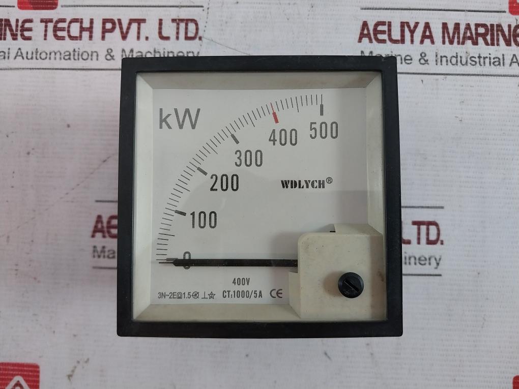 Wdlych F96-wb. Analog Panel Meter 0-500Kw Wdlh20190115318 Gb/T7676-98