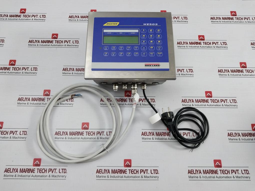We503 Rice Lake Master Cable Length - 1.8M, 2.5M Belt Scale Integrator 230Vac