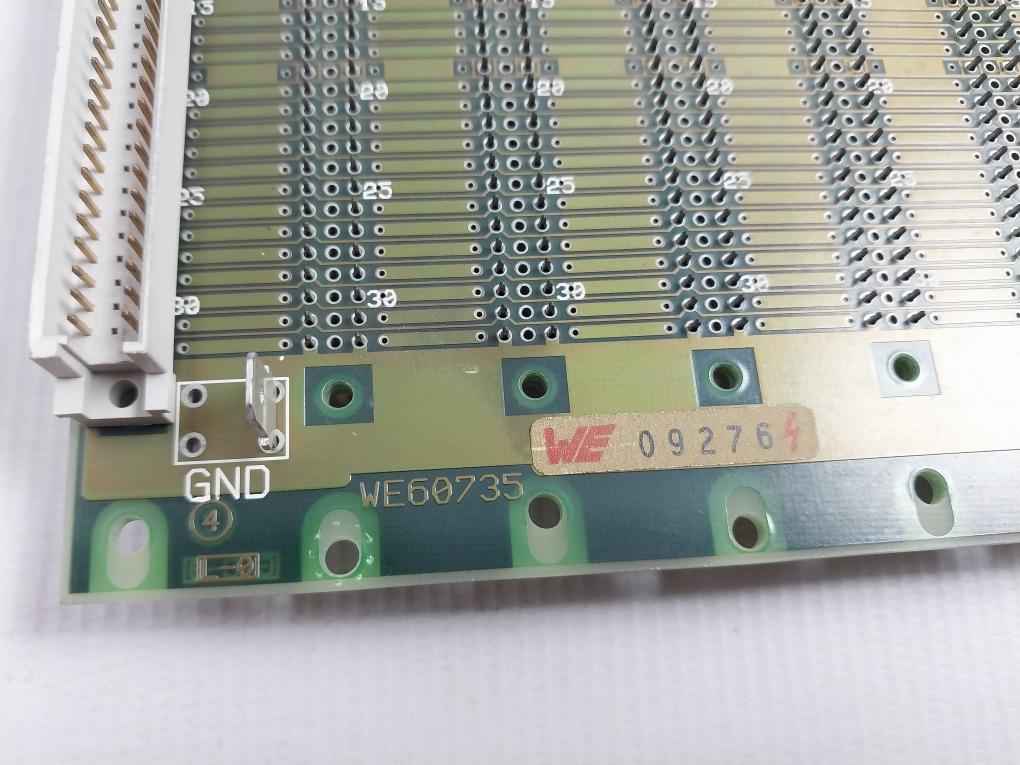 We We60735 Backplane Printed Circuit Board 94V-0 B-0
