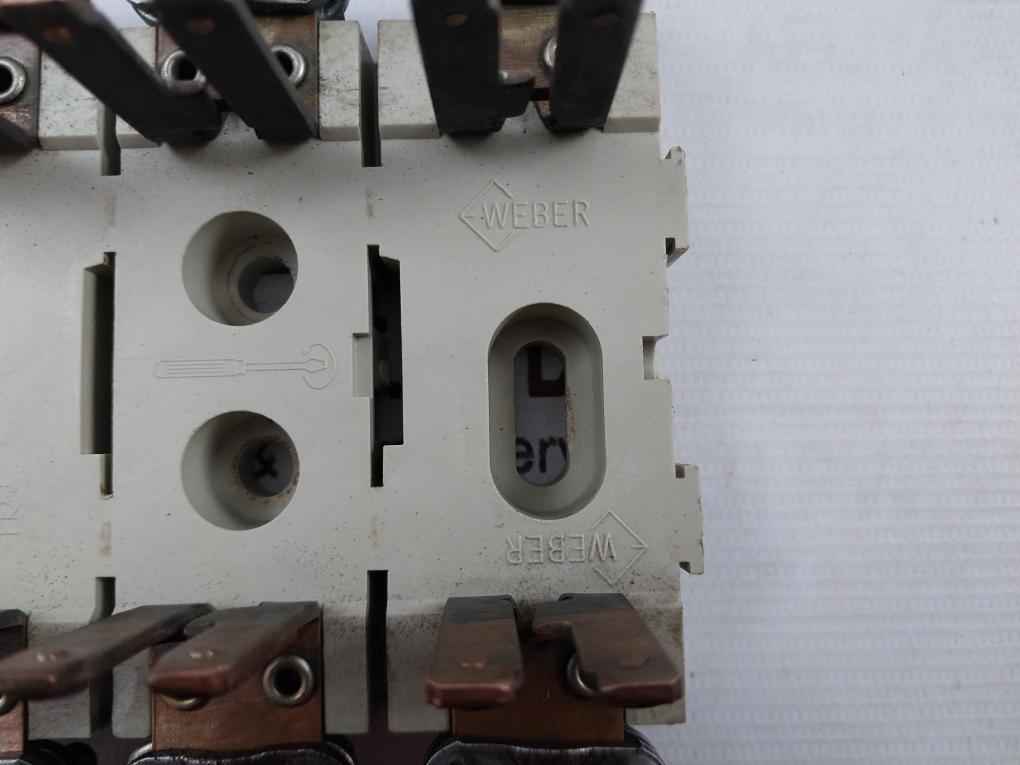 Weber 06-25061 Fuse Block 100A 660V