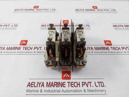 Weber 0636/21 Fuse Holder With Fuses Iec 269-2 500V