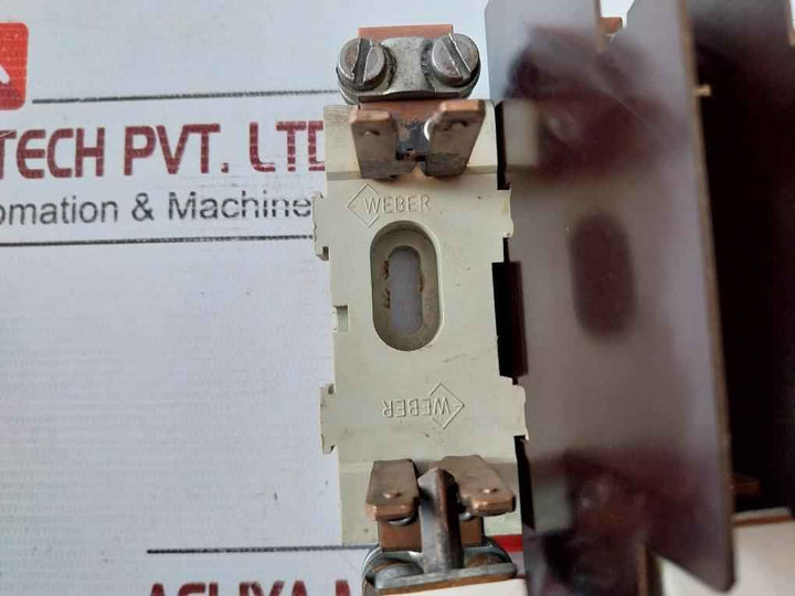 Weber 0636/21 Fuse Holder With Fuses Iec 269-2 500V