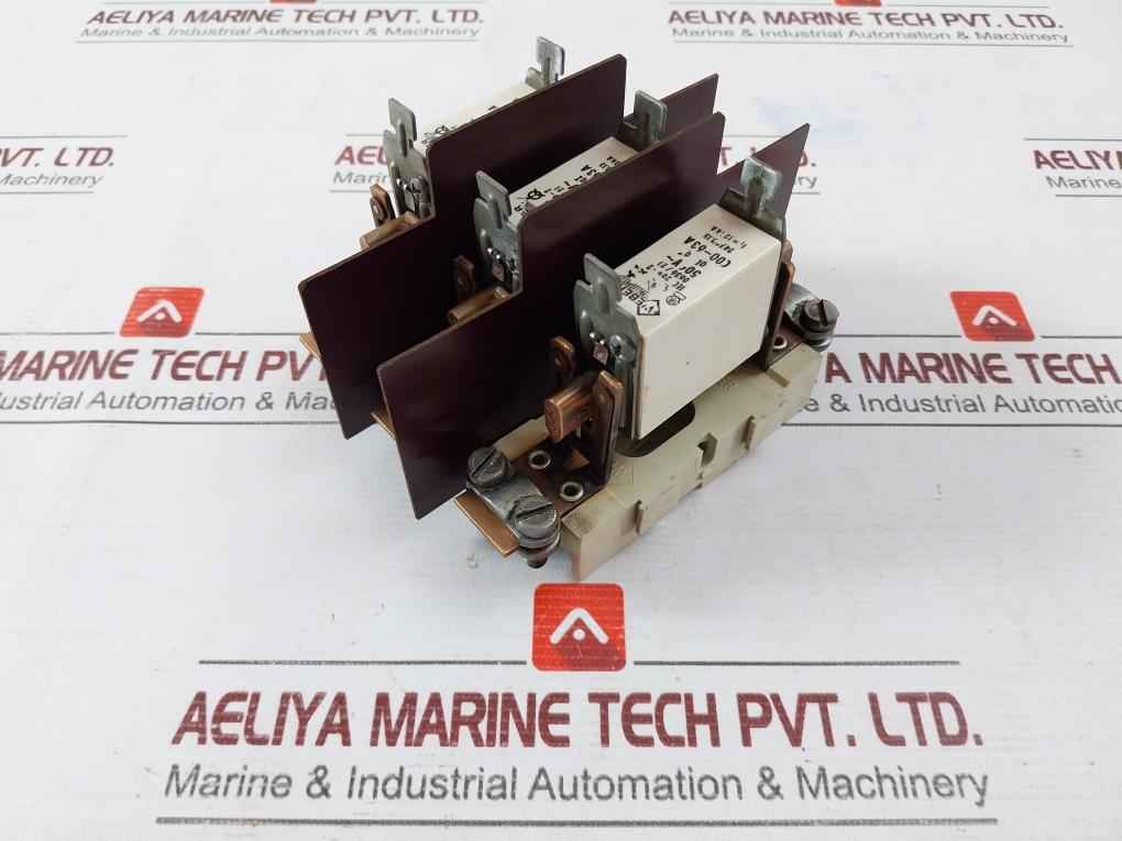 Weber 0636/21 Fuse Holder With Fuses Iec 269-2 500V