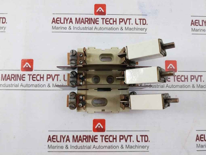 Weber 0636/21 Fuse Holder With Fuses Iec 269-2 500V