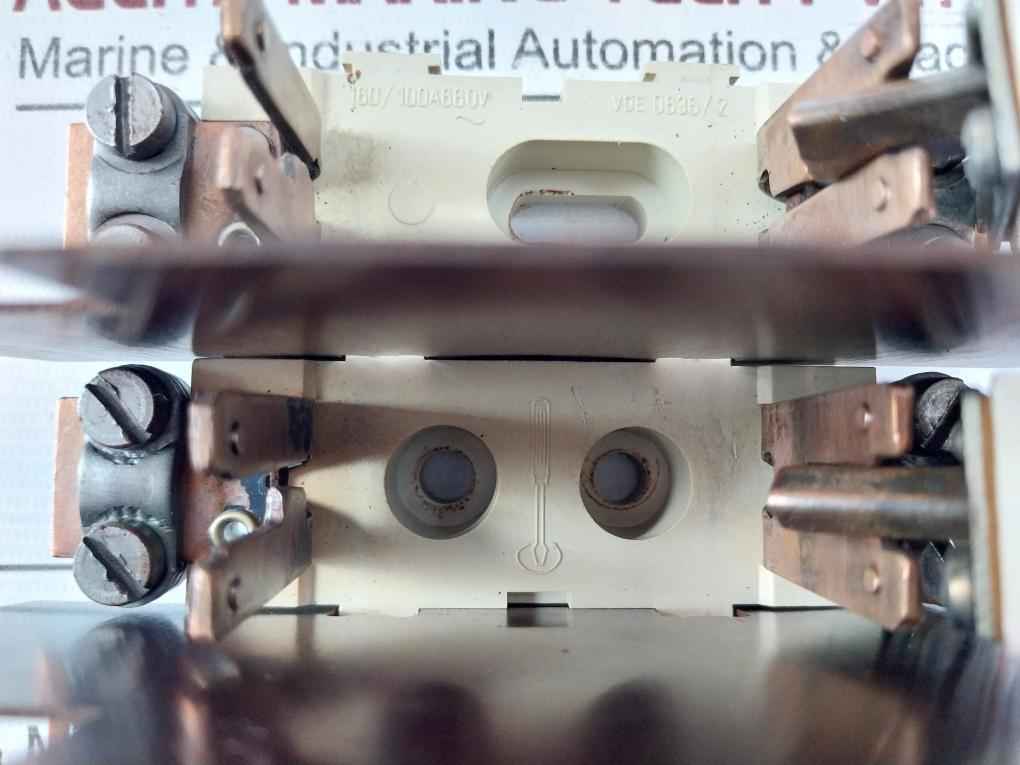 Weber 0636/21 Fuse Holder With Fuses Iec 269-2 500V