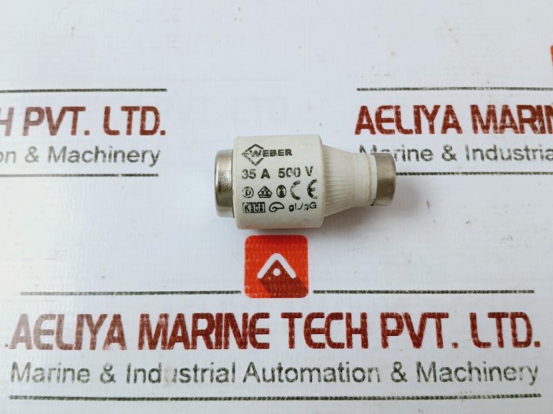 Lot of 5x Weber 35A Diazed Fuse 500V