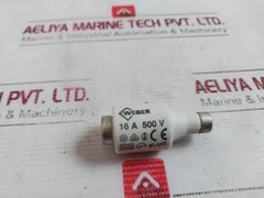 Weber Dt Ii Bottle Shaped Ceramic Fuse 16A 500V Gl/Gg 7611919017091