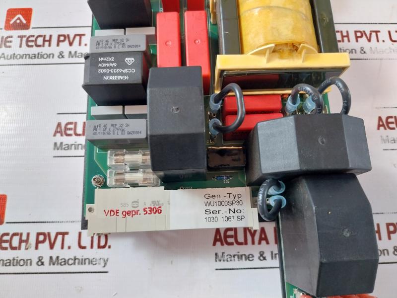 Weber Ultrasonics Wu1000 Sp 30 Sonopower Ultrasonic Generator 3Kw Ultrasound