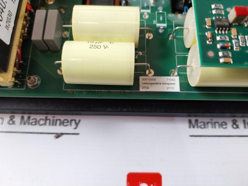 Weber Ultrasonics Wu1000 Sp 30 Sonopower Ultrasonic Generator 3Kw Ultrasound