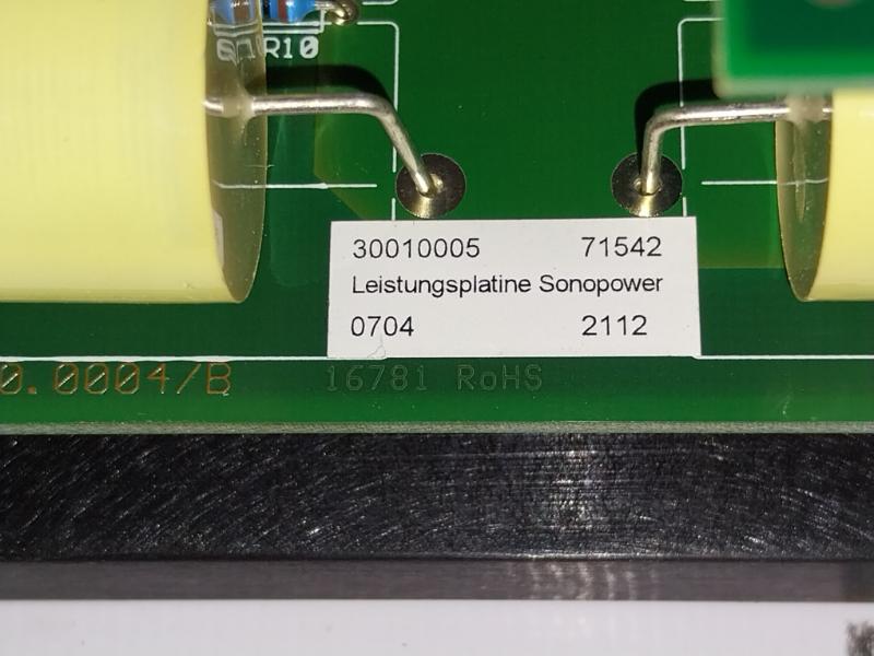 Weber Ultrasonics Wu1000 Sp 30 Sonopower Ultrasonic Generator 3Kw Ultrasound