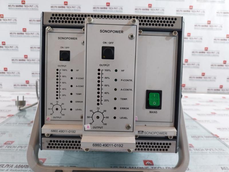 Weber Ultrasonics Wu1000 Sp 30 Sonopower Ultrasonic Generator 3Kw Ultrasound