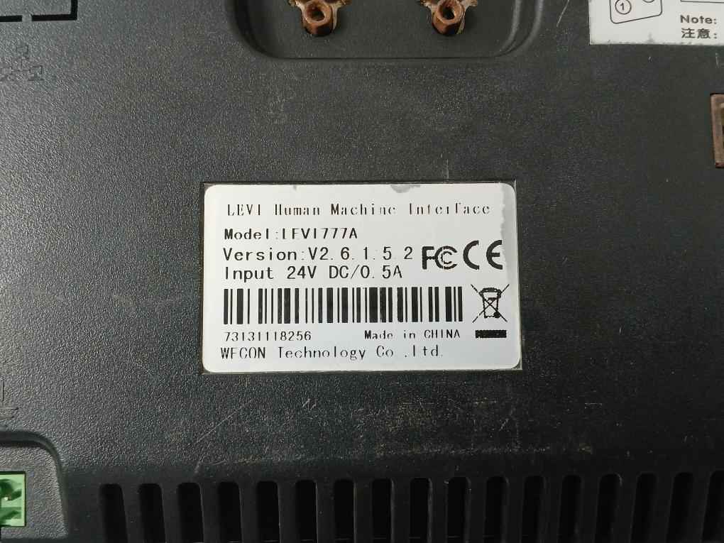 Wecon Levi777A Levi Human Machine Interface 24V Dc/0.5A