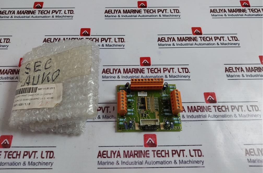 Wedeco Uvplc_Auko001 Br0200 Sec_Auko Printed Circuit Board For Uv Cabinet