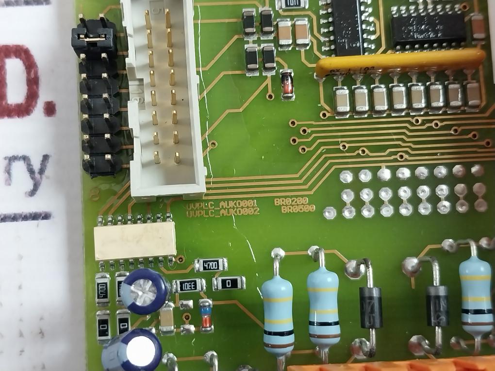 Wedeco Uvplc_Auko001 Br0200 Sec_Auko Printed Circuit Board For Uv Cabinet
