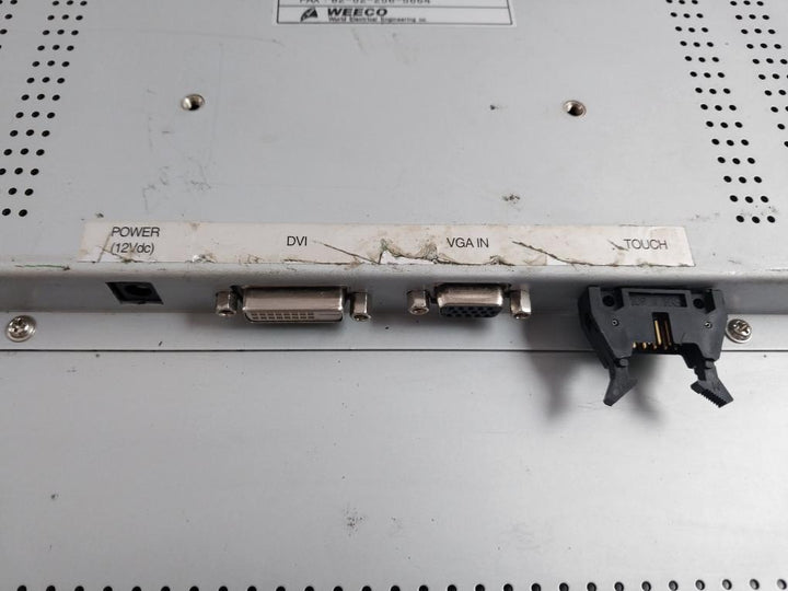 Weeco Wt19-3125 Touch Monitor Converter 12Vdc Ac 90-230V