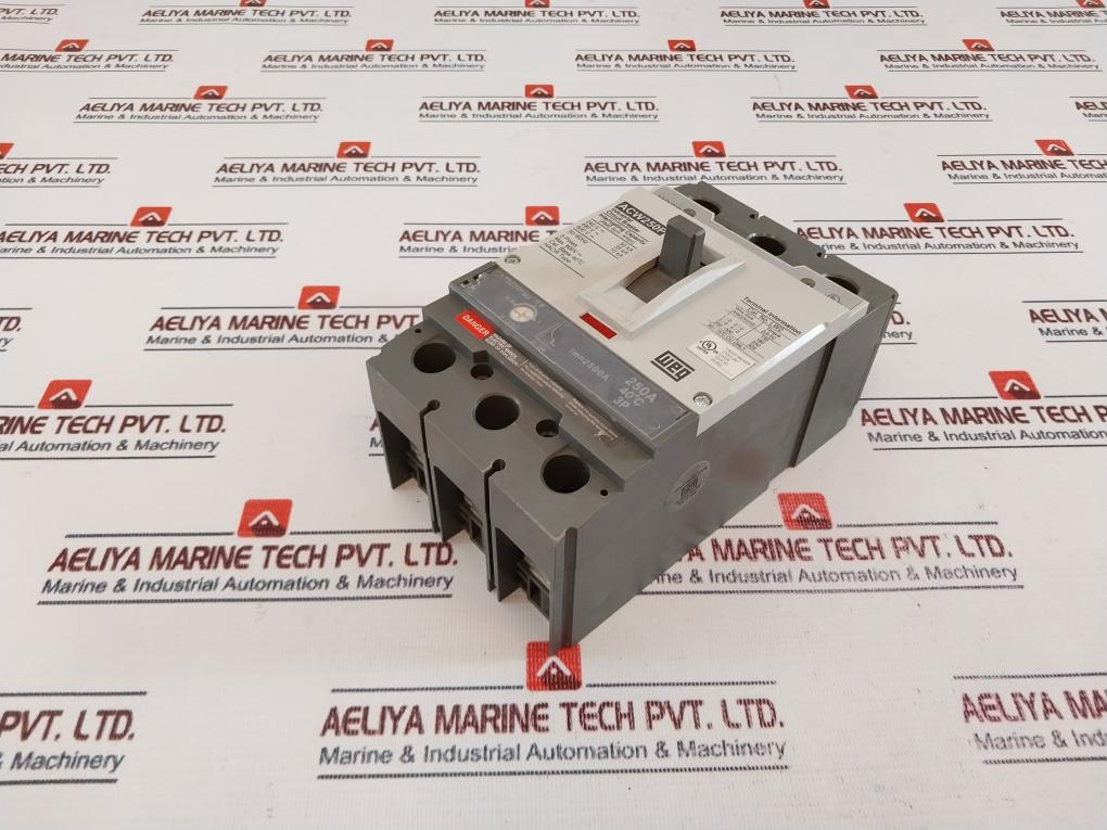 Weg Acw250P 3 Pole Industrial Circuit Breaker 60V~ 50/60Hz