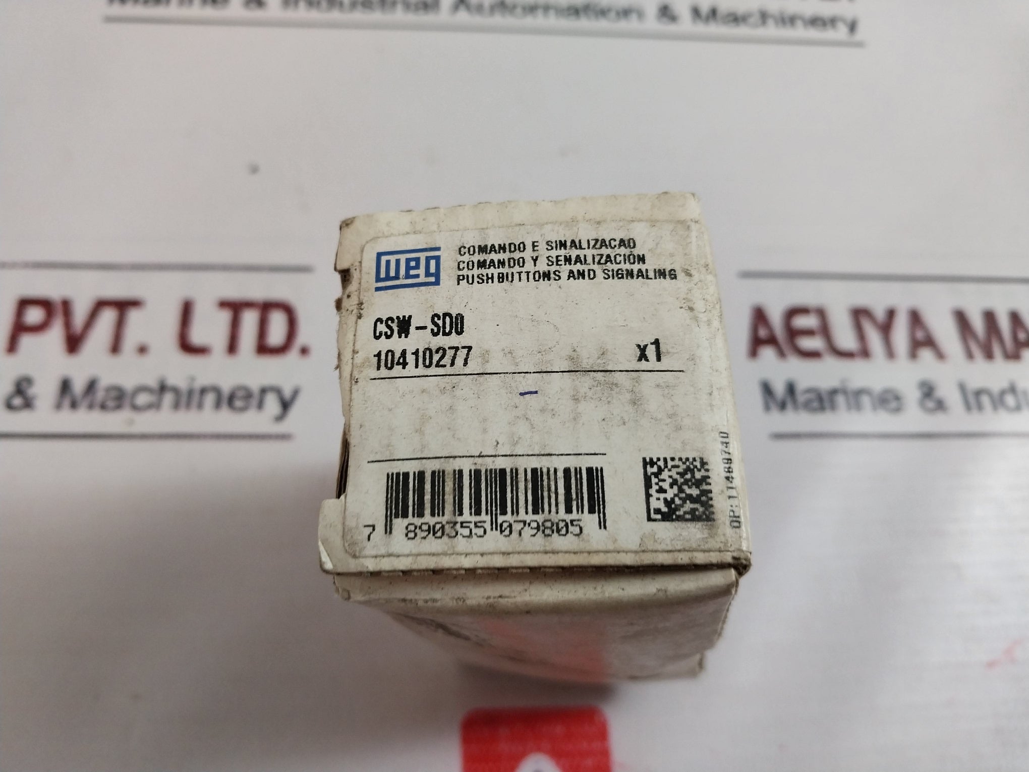 Weg Csw-sd0 Push Button Pilot White Light 10410277