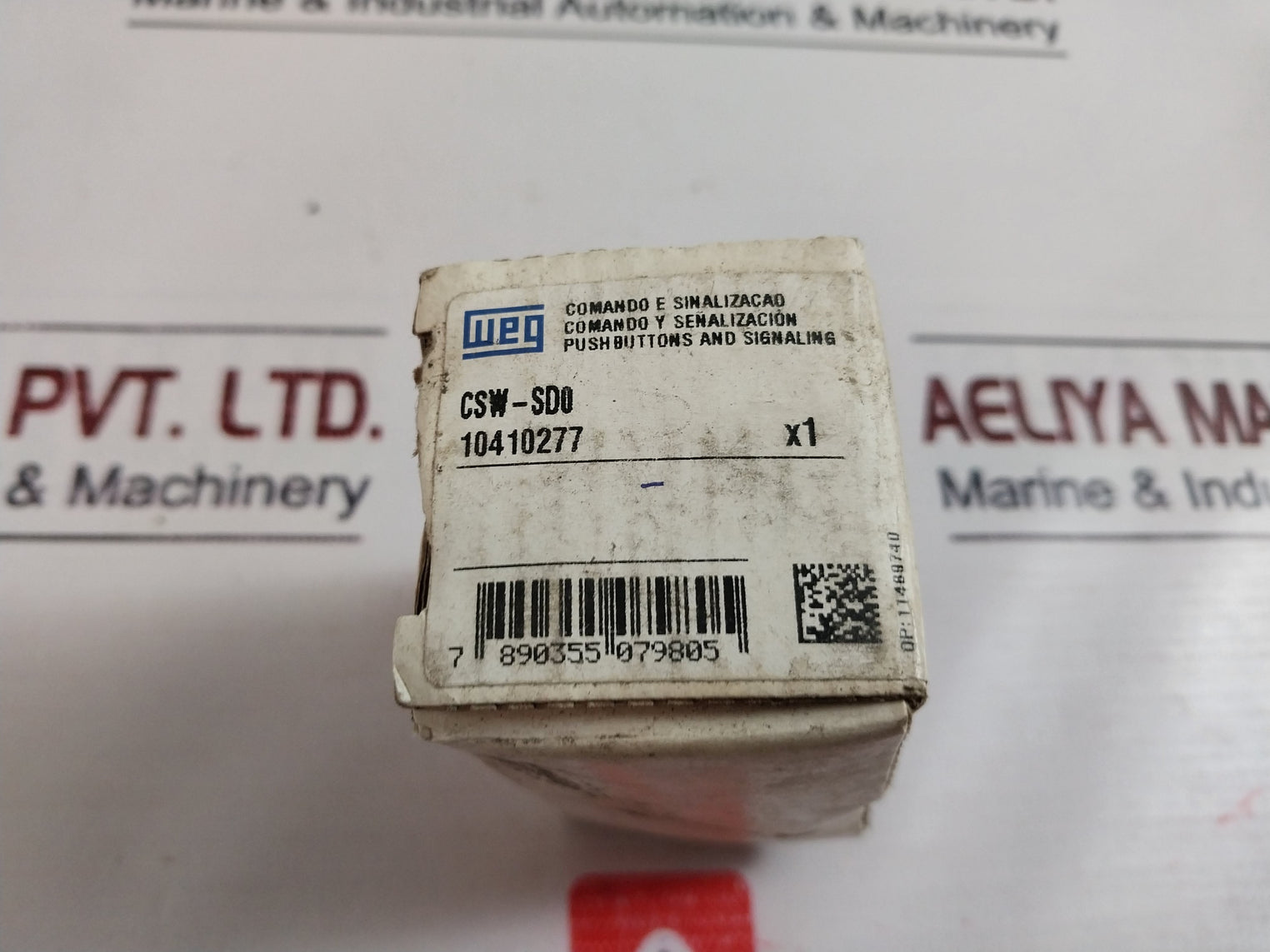 Weg Csw-sd0 Push Button Pilot White Light 10410277