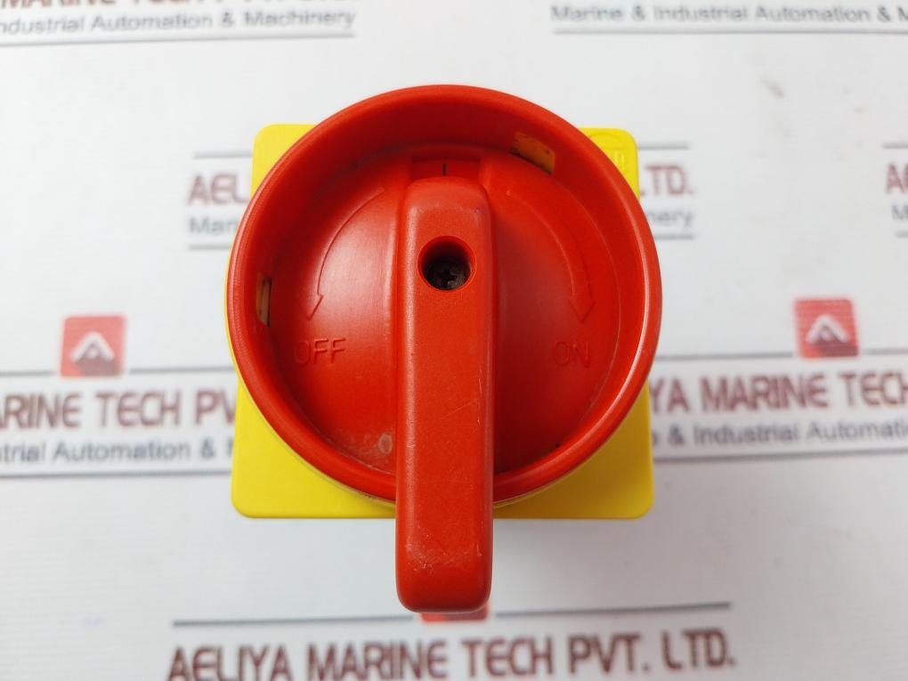 Weg Msw 25P-3 Panel Mount Rotary Disconnector Switch 32A 690V-50/60Hz ...