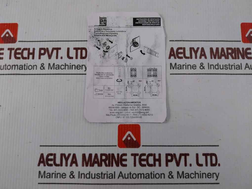 Weg Push Button And Signaling 0757.3146_03