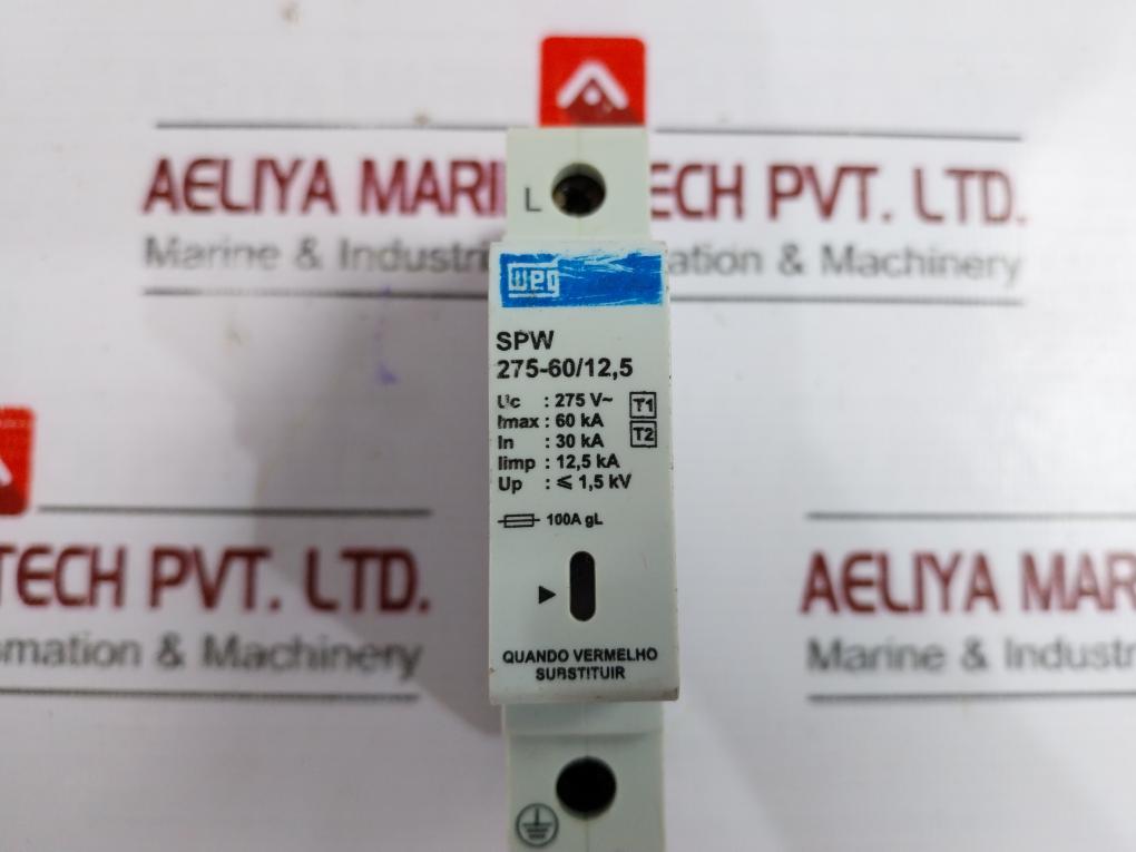 Weg Spw 275-60/12,5 Surge Protector Uc 275V Imax 60Ka
