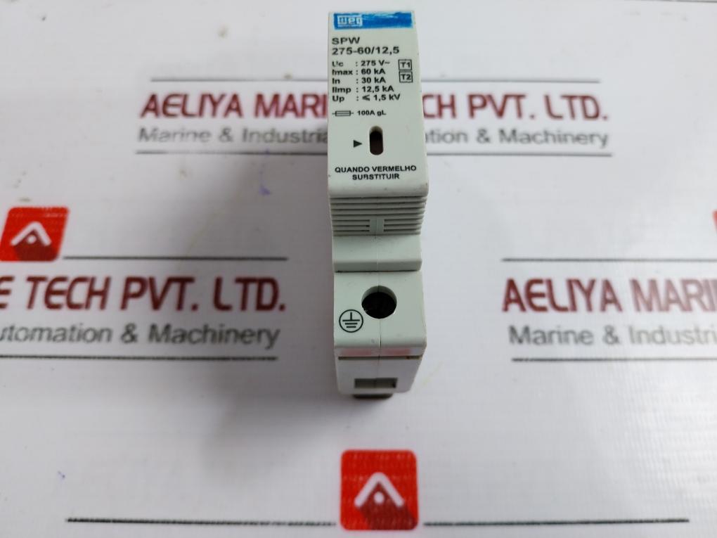 Weg Spw 275-60/12,5 Surge Protector Uc 275V Imax 60Ka