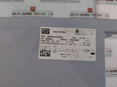 Weg Ssw070312T5Sh2Z Soft Starter 220-575V 3-312A 50-60Hz