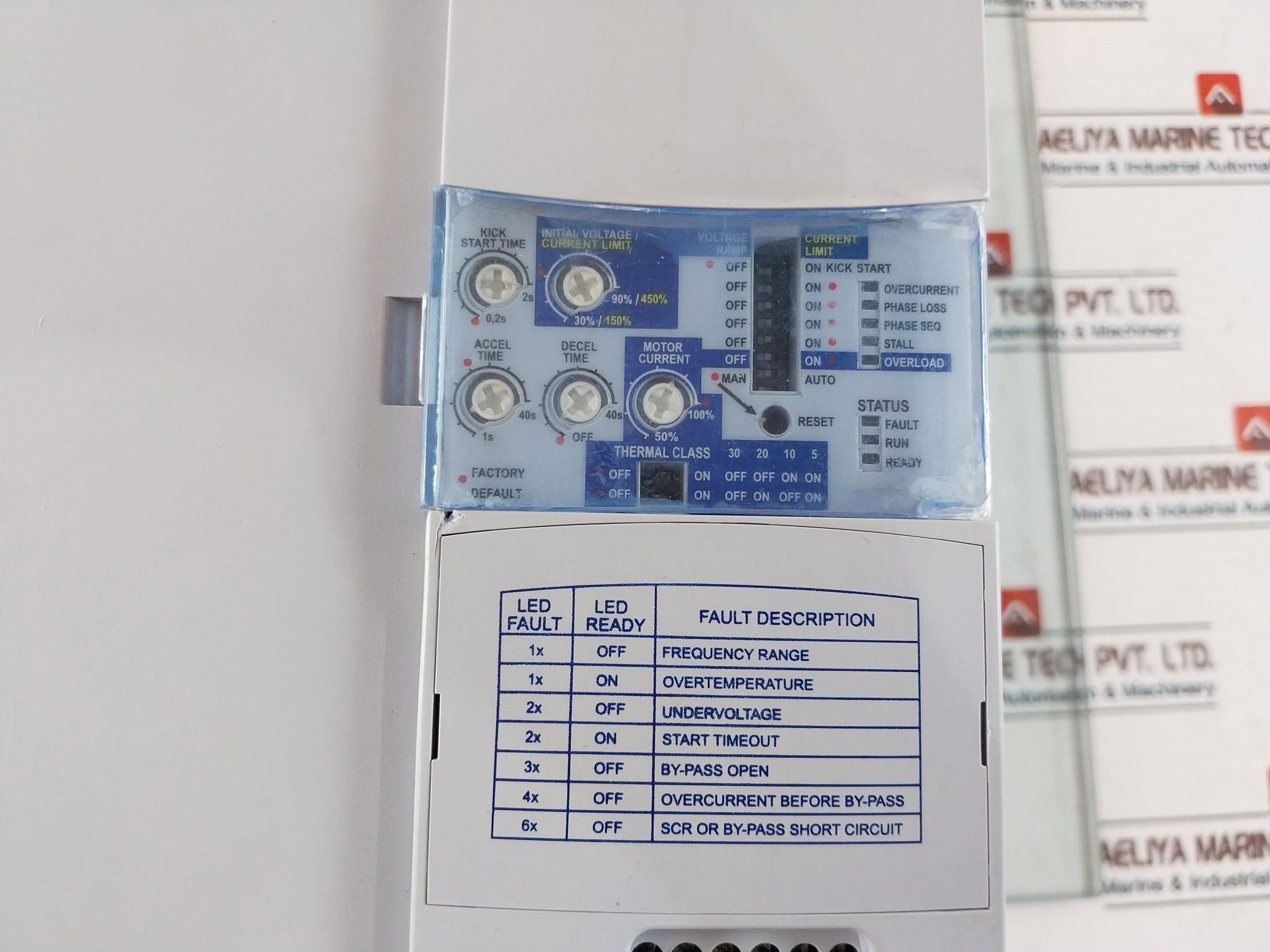 Weg Ssw070312T5Sh2Z Soft Starter 220-575V