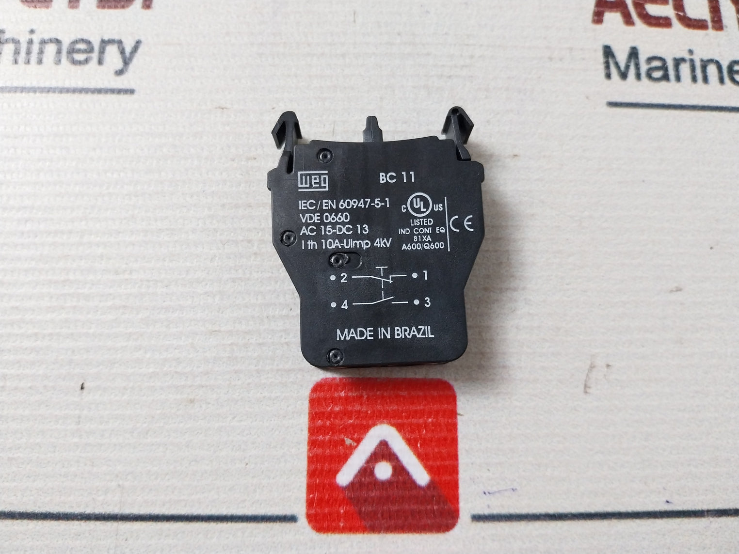 Weg Bc 11 Double Contact Block