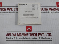 Weidmuller-9-To-30Vdc-W408-00A3-Analog-Isolator-Upac-208720-9