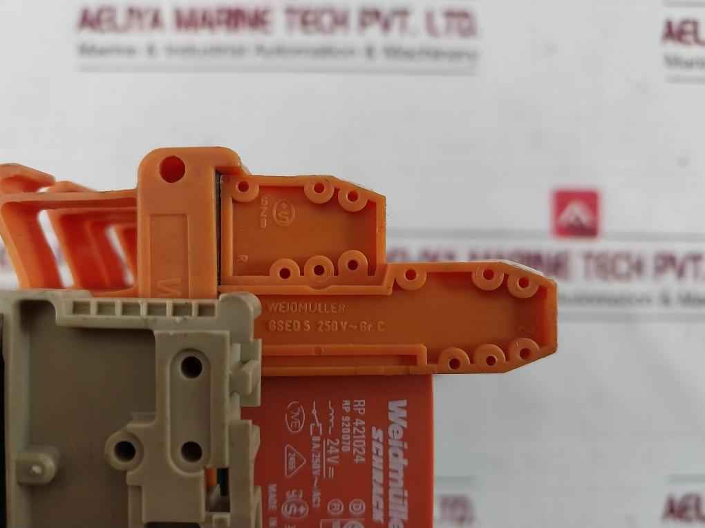 Weidmuller 022494 10 Pole Terminal Block Interface Module 24V Sc3 8A/250V