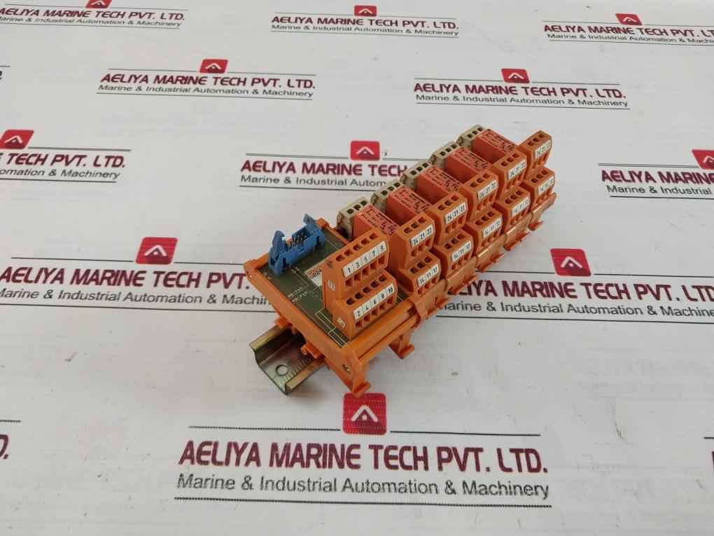 Weidmuller 022494 10 Pole Terminal Block Interface Module 24V Sc3 8A/250V