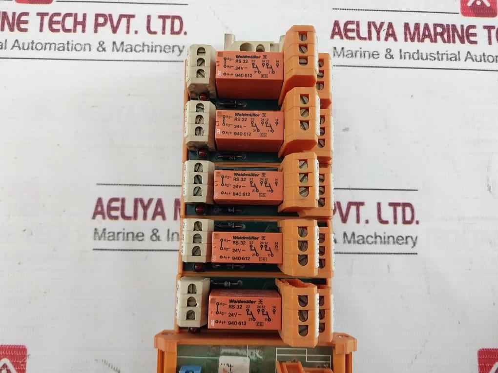 Weidmuller 022494 10 Pole Terminal Block Interface Module 24V Sc3 8A/250V