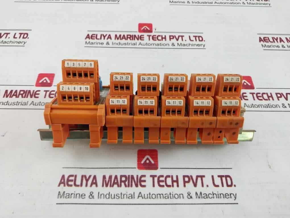 Weidmuller 022494 10 Pole Terminal Block Interface Module 24V Sc3 8A/250V