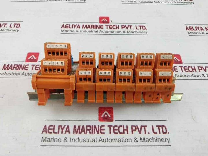 Weidmuller 022494 10 Pole Terminal Block Interface Module 24V Sc3 8A/250V