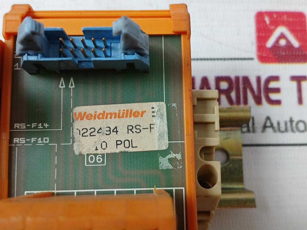 Weidmuller 022494 Rs-f 10 Pole Terminal Block Interface Module 10A/250Vac