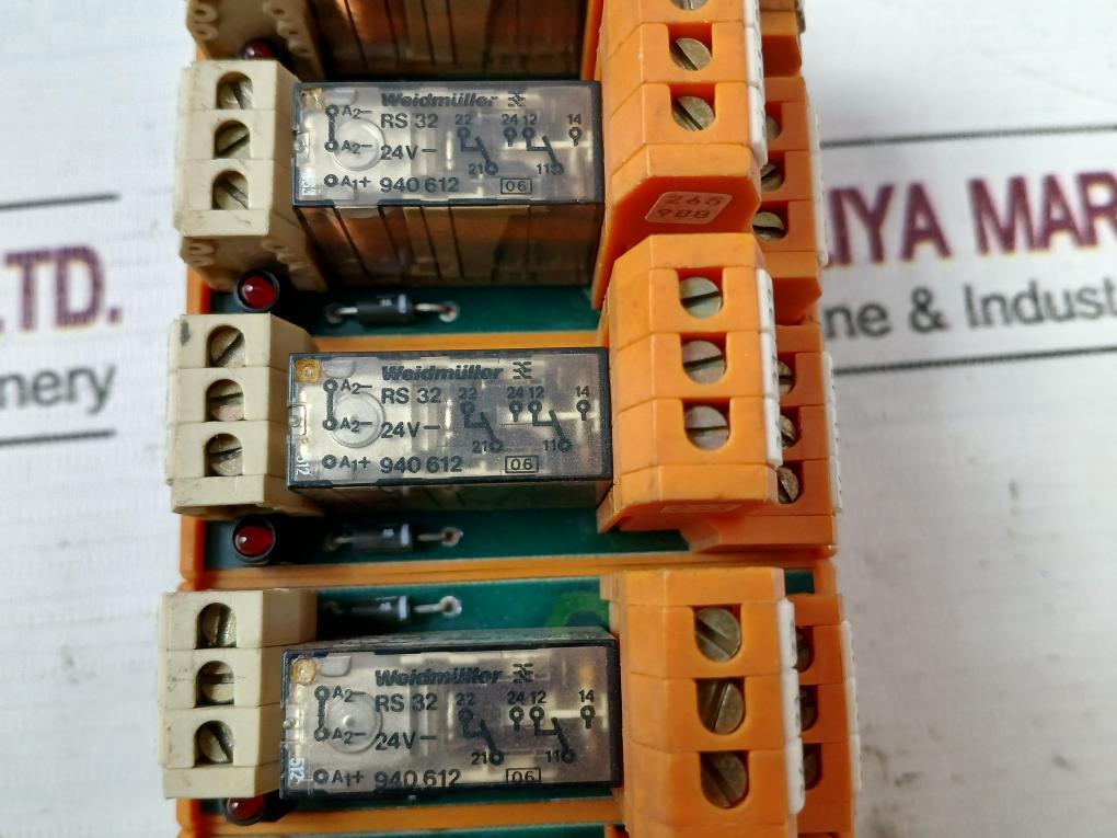 Weidmuller 022494 Rs-f 10 Pole Terminal Block Interface Module 10A/250Vac