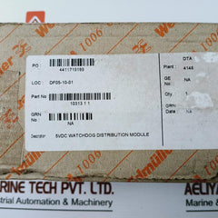 Weidmuller 10313/1/1 5vdc Watchdog Distribution Module
