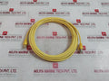Weidmuller 1251580050 Ethernet Patch Cable Ie-c6Fp8Ly0050M40M40-y, E316369