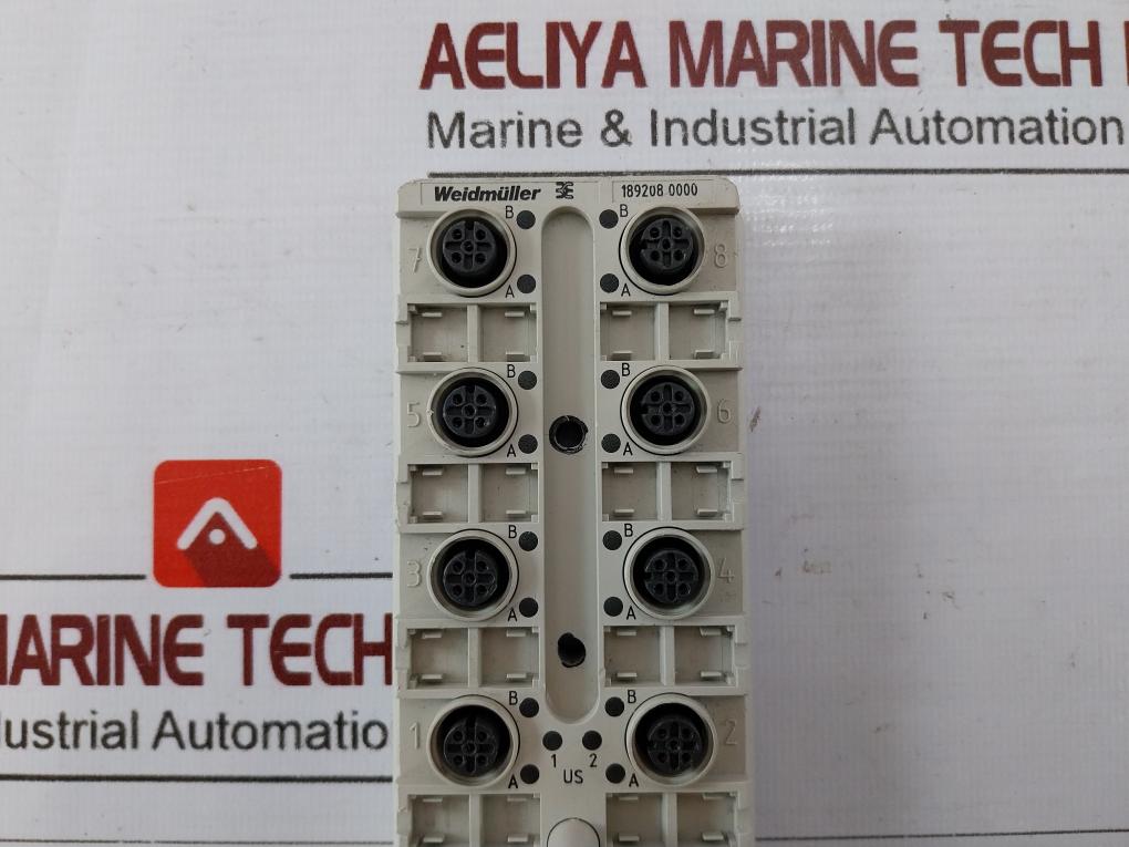 Weidmuller 189208 0000 Sensor-actuator Passive Distributor 10-30V (Dc)