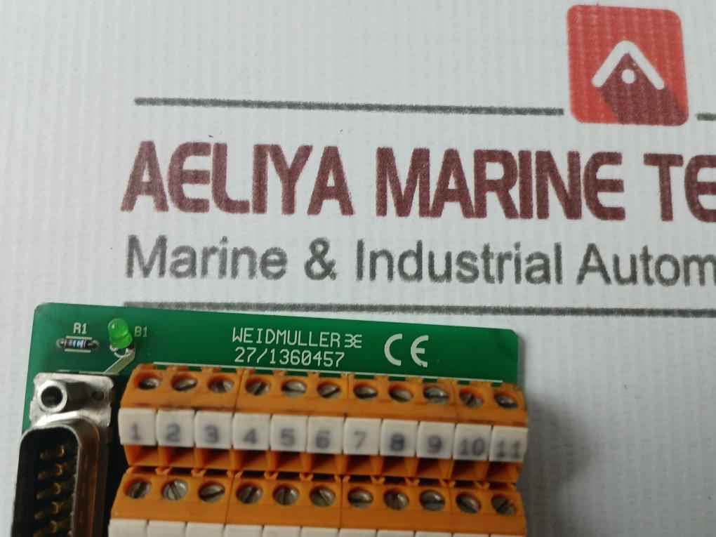 Weidmuller 27/1360457 Interface Connection Board