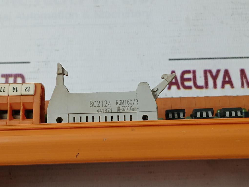 Weidmuller 402017 Interface Module 802124 Rsm160/R X 22