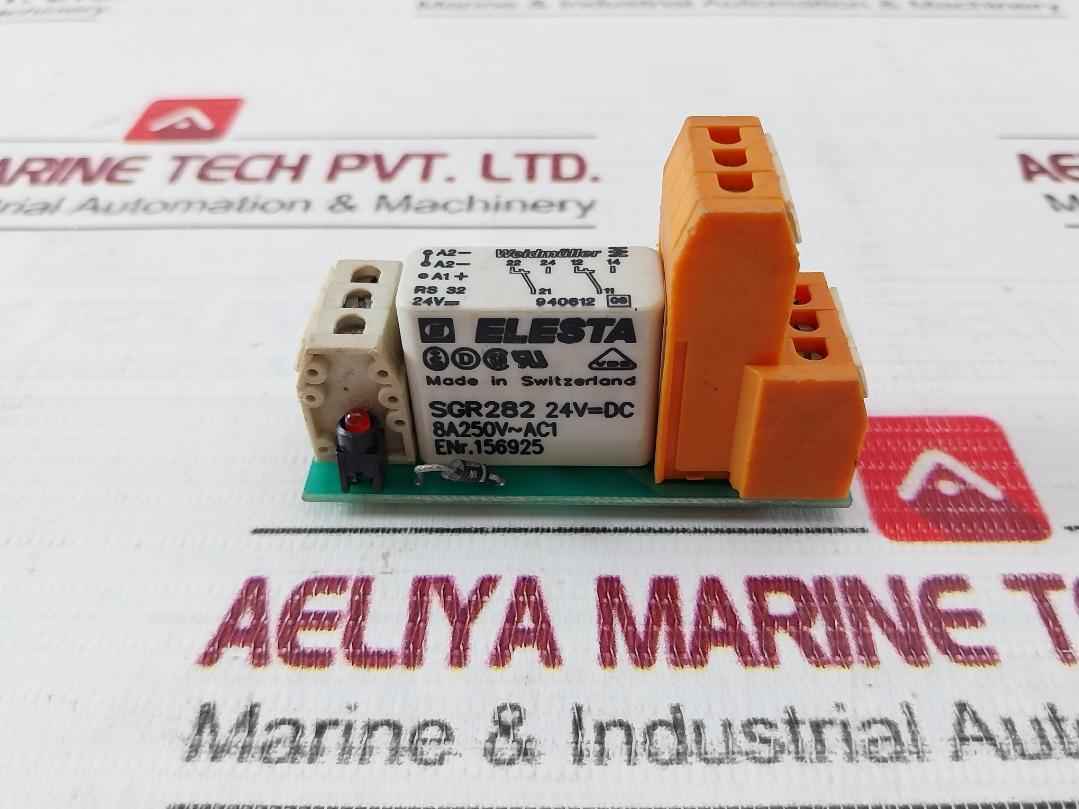 Weidmuller 404665-1 Relay Module 24V Dc 250V 8A