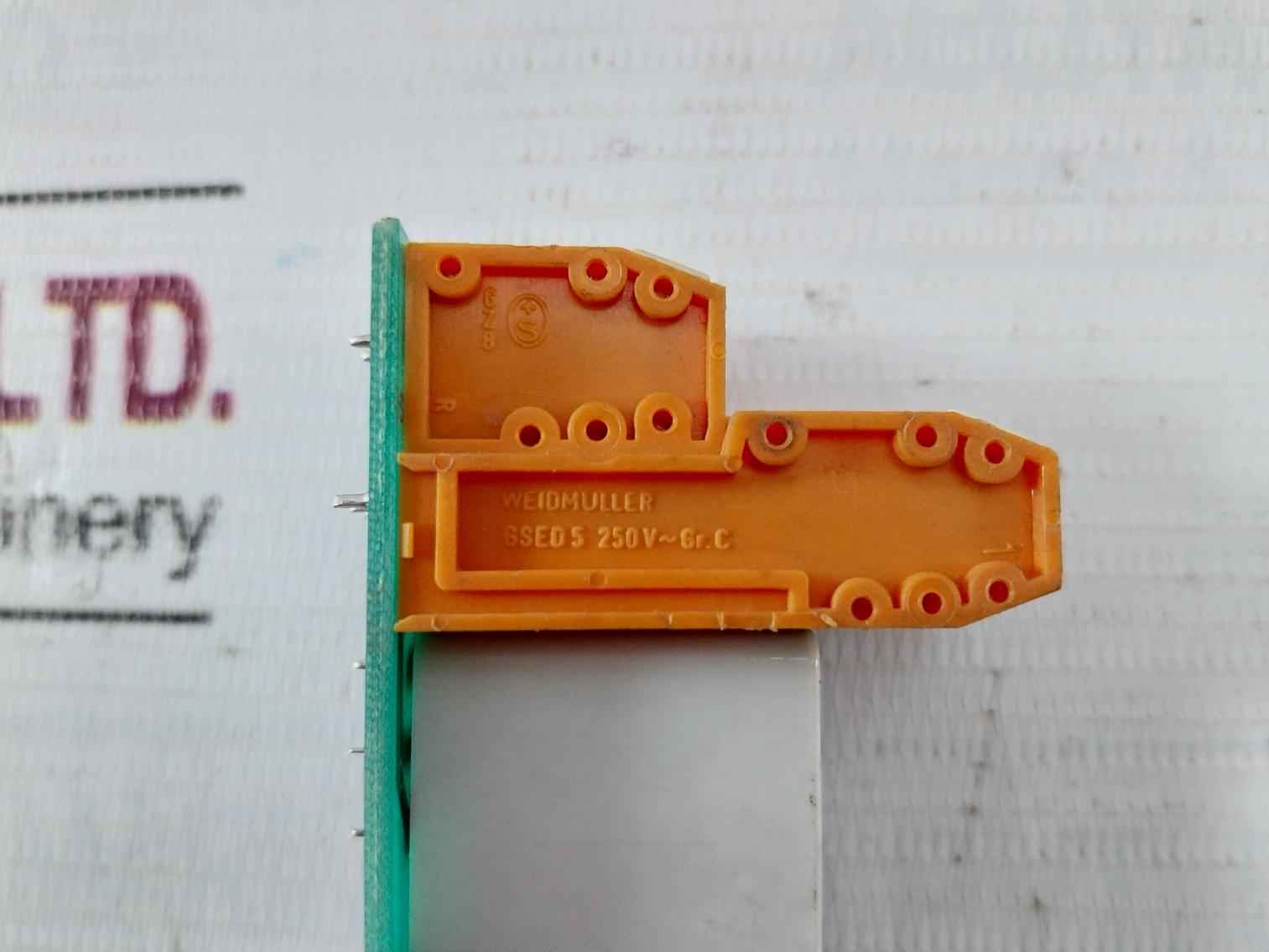 Weidmuller 404665-1 Relay Module 24V Dc 250V 8A