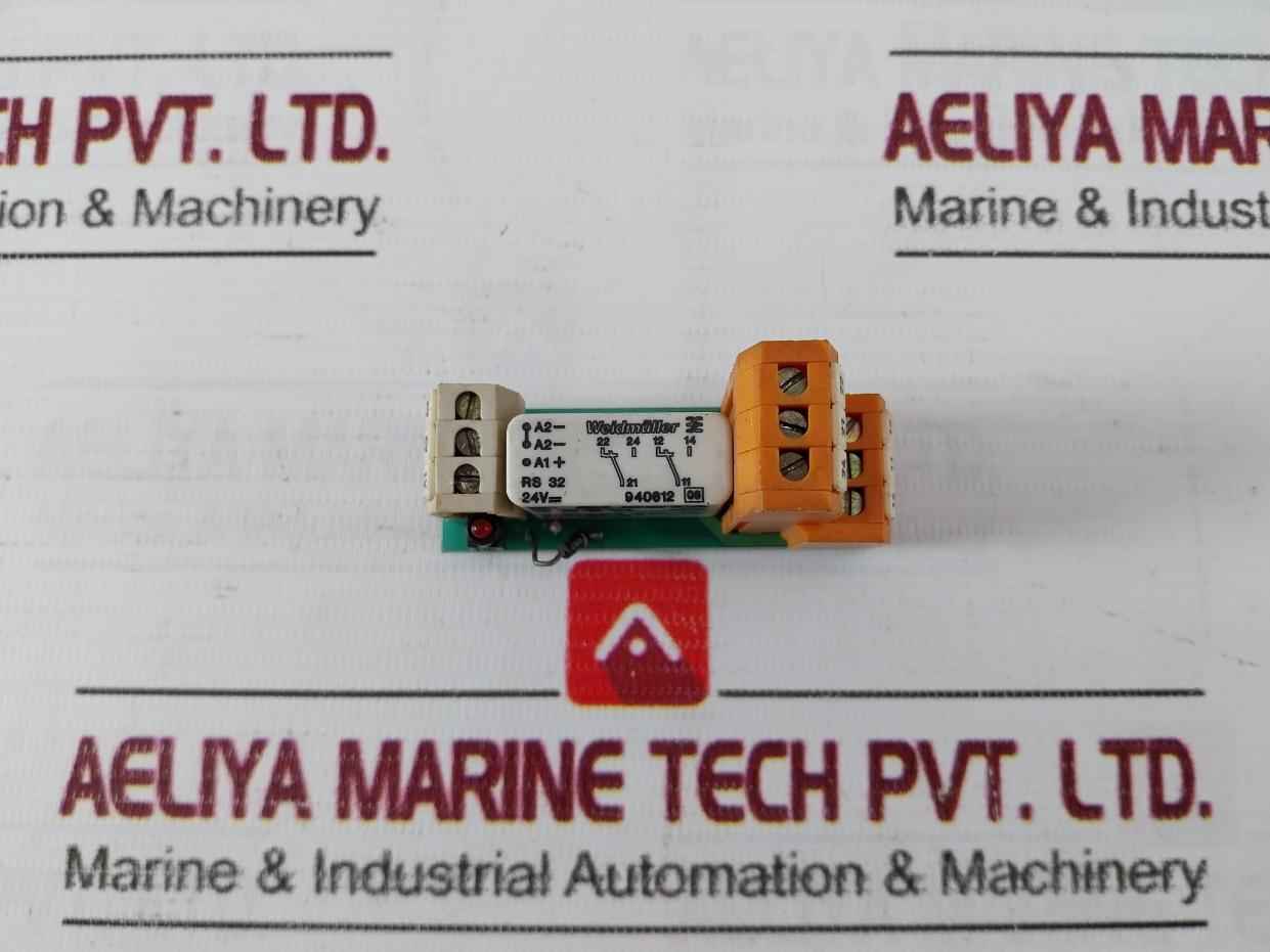 Weidmuller 404665-1 Relay Module 24V Dc 250V 8A
