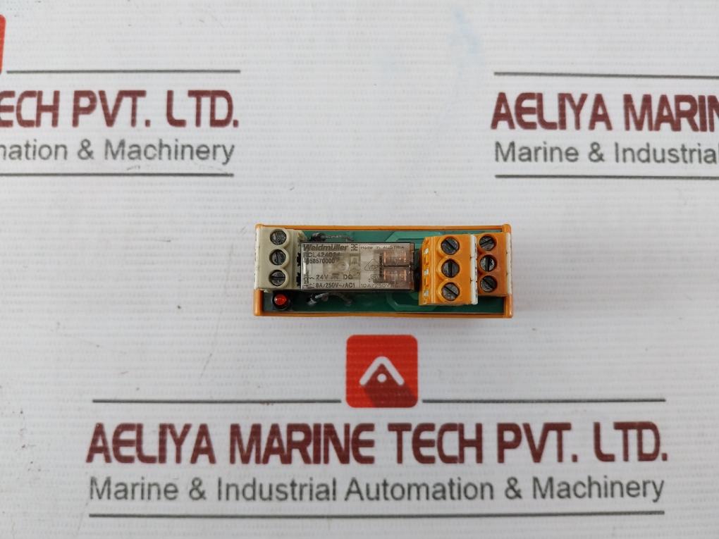 Weidmuller 405118-0 Plc Relay Module 4058570000 Rcl424024 8A/250V/Ac1