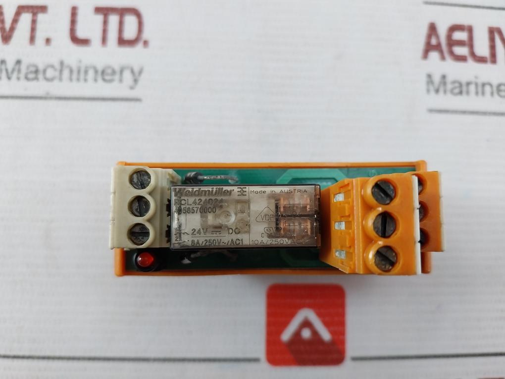 Weidmuller 405118-0 Plc Relay Module 4058570000 Rcl424024 8A/250V/Ac1